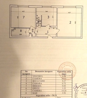 Vanzare Apartament 2 Camere  56 mp acces facil Metrou Timpuri Noi și Mall Vitan - imagine 8