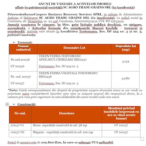 Anunt platforma Tortoman