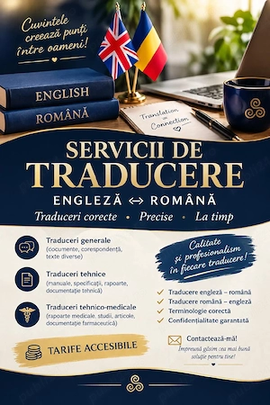 Traduceri Română Engleză | Tehnice & Tehnico-medicale | Tarife accesibile