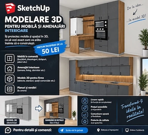 Modelare 3D Sketchup 