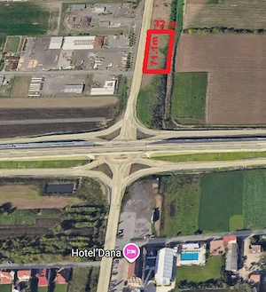 Vand teren 22,75 ari pe Drumul Careiului langa nodul soselei de centura a Mun. Satu Mare  - imagine 2