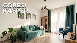Inchiriez Apartament 2 camere decomandat (Mall Coresi Kasper) cu loc parcare