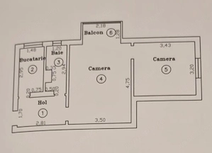 Apartament 2 camere | Spitalul Judetean | Mobilat si utilat | Etaj 3 - imagine 2