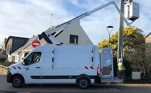 Nacelă KLUBB K32 Renault Master 12,5m   DOAR 22.000 km   170 ore
