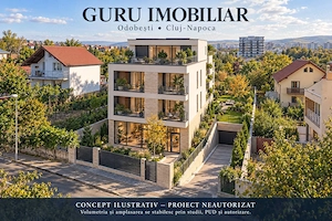 Teren intravilan de vânzare sau închiriere    617 m , strada Odobești, Cluj-Napoca