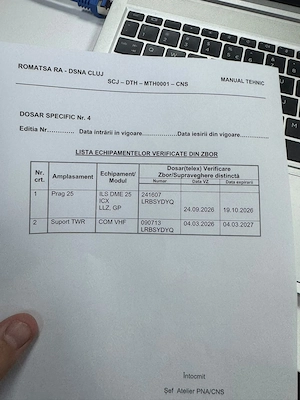 Anunt concurs extern tehnician stagiar PNA CNS - DSNA Cluj octombrie