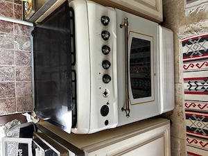 Aragaz electric   gaz Studio Casa Avena Plus FE 60 60, 3 arzatoare gaz + 1 arzator electric, aprinde