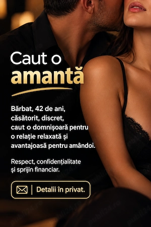 Antreprenor caut amanta discreta