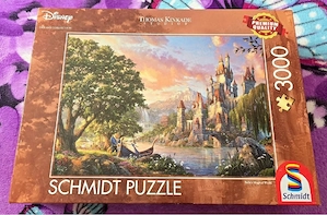 Puzzle de 3000 piese - Disney, Belle's Magical World (NOU!)