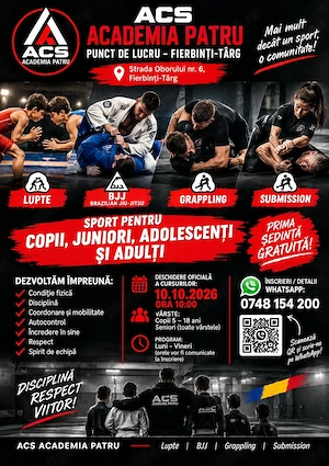 Fierbinti-Targ  Sala BJJ, Grappling