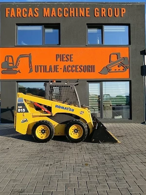 Miniîncărcător Komatsu SK815   3000 kg -Cupa multifunctionala - imagine 9