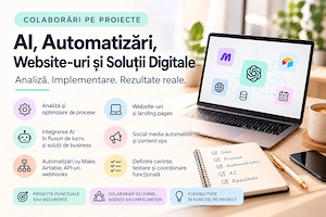 AI, automatizări și soluții digitale   colaborări pe proiecte
