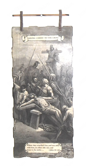 Gravură  Răstignirea lui Isus 