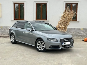 Audi a4 S-line 2.0 diesel  an 2010 euro 5 inmatriculat ro unic proprietar acte la zi fiscal pe loc  - imagine 2
