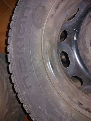 Vand jante si cauciucuri iarna 155/80 R13 Nokian - imagine 3