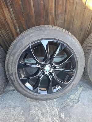 Set 4 roti (jante BMW aluminiu + anvelope) Pirelli Scorpion 255 50 R19 iarna Run Flat - imagine 4