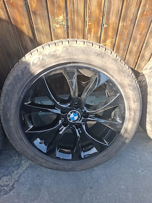 Set 4 roti (jante BMW aluminiu + anvelope) Pirelli Scorpion 255 50 R19 iarna Run Flat - imagine 3
