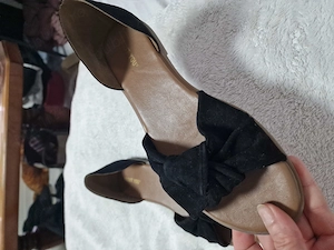 Sandale dama negre, marimea 40, noi, fara eticheta
