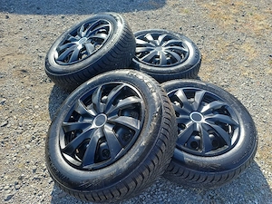 roti cu cauiucuri de iarna  205 60 16 opel astra j 1.6 benzina - imagine 3