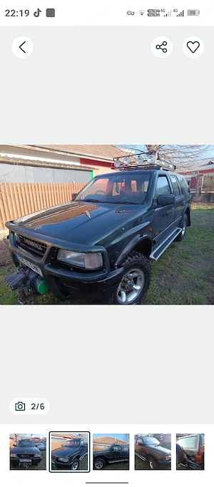 Opel Frontera 2.3 TD Vauxhall 4x4 - imagine 2
