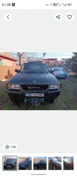 Opel Frontera 2.3 TD Vauxhall 4x4 - imagine 4