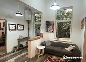 Apartament 2 camere, 2 bai, mobilat, utilat, 55mp, zona Centrala. 