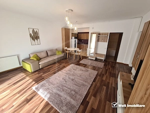 Apartament 1 camera, finisat, mobilat, utilat, complex rezidential  - imagine 9