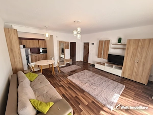 Apartament 1 camera, finisat, mobilat, utilat, complex rezidential  - imagine 8