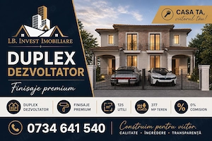 Duplex finisaje premium-Dumbravita-direct dezvoltator-0%comision  - imagine 9