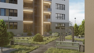Apartament cu 2 cu suprafata de  59.6 mp de vanzare in Sibiu