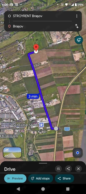 Teren Intravilan Industrial access facila strada asfaltata - imagine 3