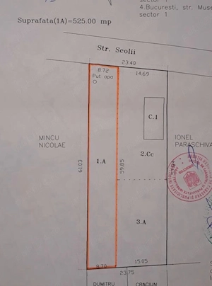 Teren intravilan Otopeni de vanzare . 70.000 Euro (negociabil)