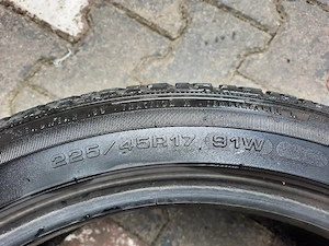 2 Anvelope de vară  kelly 225/45/17  91W .( 150 RON  BUCATA). - imagine 2