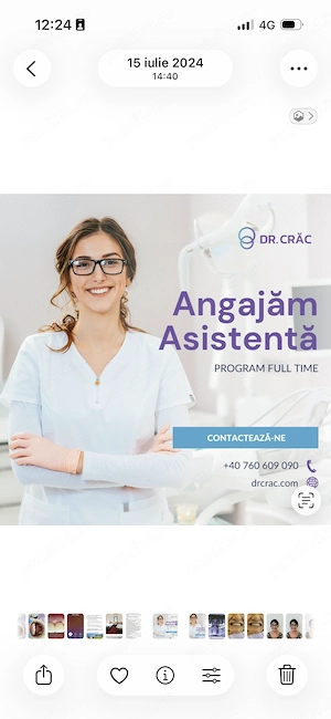 Asistentă stomatologie 