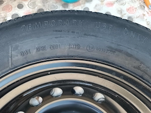 Janta rezerva R16 prinderea standard cu 5 prezoane 5x114.3 mm, gaura 66.1mm T145/90 R16  ET30 Toyota - imagine 2