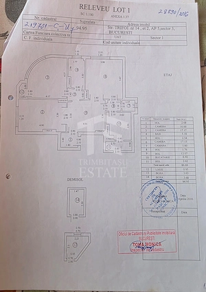 Zona C Calarrasilor ,apartament în imobil interbelic - imagine 18