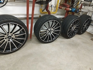 Jante Mercedes  Multi-Spoke (Spitate) cu cauciucuri de vară  - imagine 2