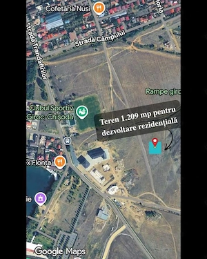 Comision 0%| Teren locuinte colective  1.209 mp – Giroc, zona complexului Goya - imagine 2