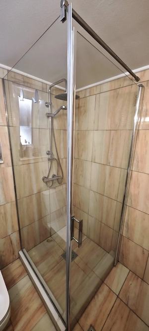 Cabina dus walk-in 90 x 90 cm