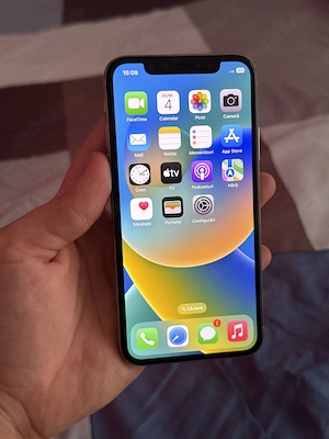 telefon iPhone X silver , 64 GB -bateria 100% , functional!