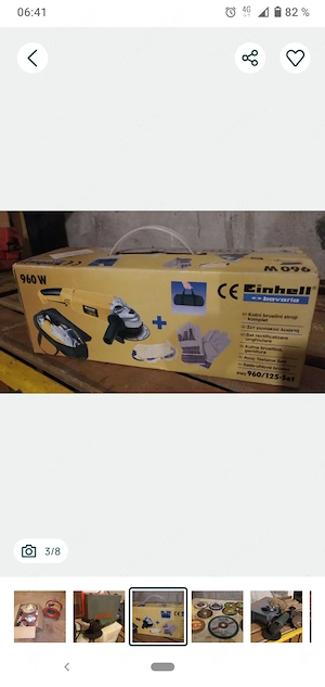 Flex Einhell nou, cu accesorii in cutie
