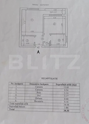 Apartament 2 camere decomandat | Moara de Foc  | Ideal pentru investiție! - imagine 9
