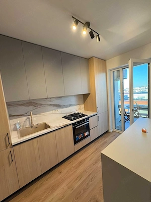 Închiriez apartament cu 2 camere, tip studio | Apollo Pasarela | Metrou Berceni | Prima închiriere - imagine 3