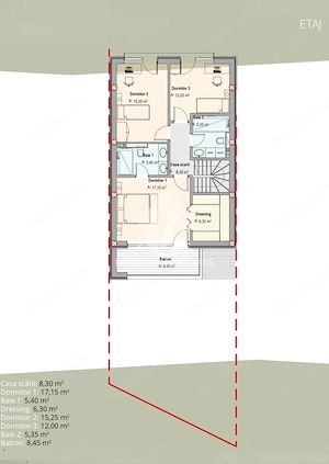 Casa 4 camere complex rezidential, 2 locuri de parcare , Palazu Mare - imagine 15