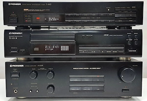 Amplificator Pioneer A-302R + CD PD-106 + Tuner F-445 Japan Linie
