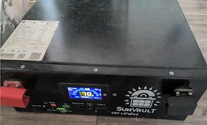 Baterie Lifepo4 Sunvault 5 kwh, celule EVE, aproape noua