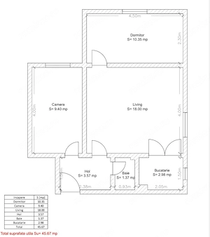 Apartament 3 camere de vânzare în zona Țiglari, Sibiu - imagine 10