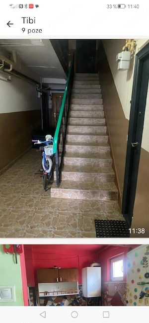 Vând ap în Sibiu 2 camere nedecomandate, hol bucătărie și baie  - imagine 2