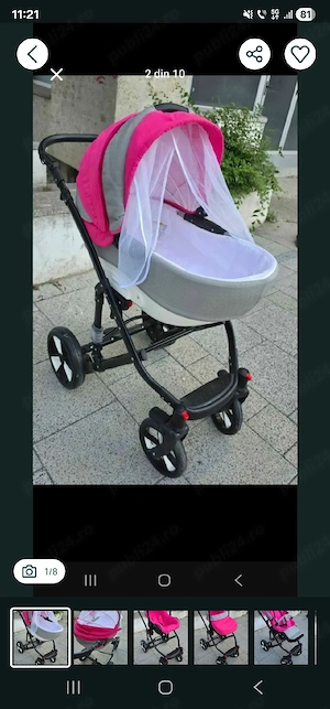 Vand carucior 3 in 1 Krausman