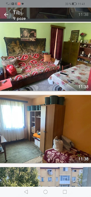 Vând ap în Sibiu 2 camere nedecomandate, hol bucătărie și baie  - imagine 4